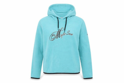 Crane Snow Womens Blue Polyester Pullover Hoodie Size M Pullover