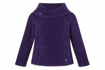 Per Una Womens Purple Polyester Pullover Sweatshirt Size M Pullover