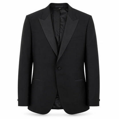 Mens UK Size 44 Marks and Spencer Regular Black Suit Jacket