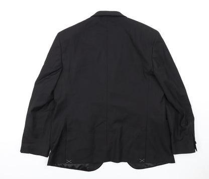 Mens UK Size 44 Marks and Spencer Regular Black Suit Jacket