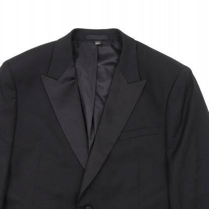 Mens UK Size 44 Marks and Spencer Regular Black Suit Jacket