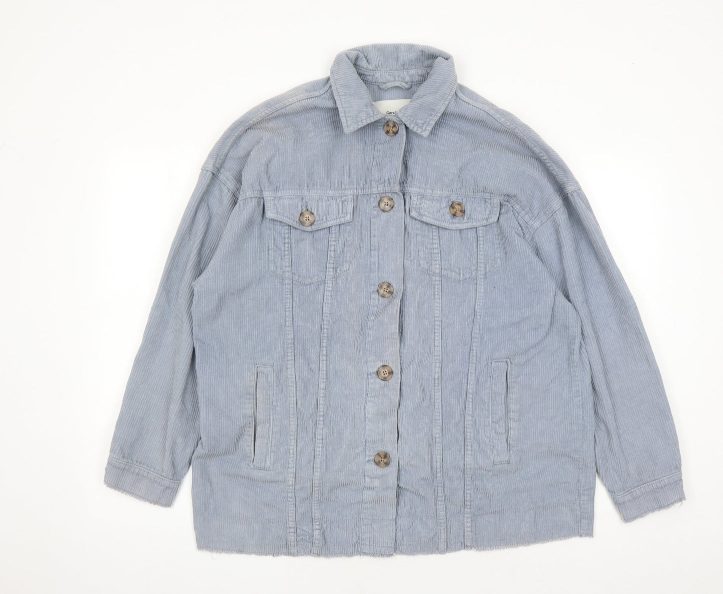 Mens UK Size S Stradivarius Blue Jacket