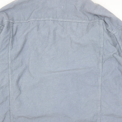 Mens UK Size S Stradivarius Blue Jacket