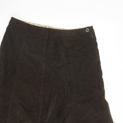 Womens UK Size 12 Tulchan Swing Corduroy Skirt