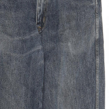 Cohn Cisco Mens Blue Cotton Straight Jeans Size 36 in L29 in Regular Zip - Pockets