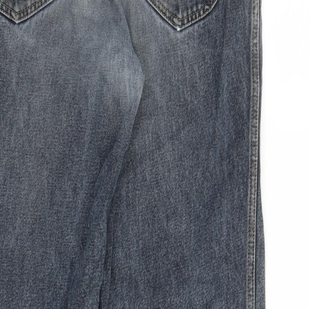 Cohn Cisco Mens Blue Cotton Straight Jeans Size 36 in L29 in Regular Zip - Pockets