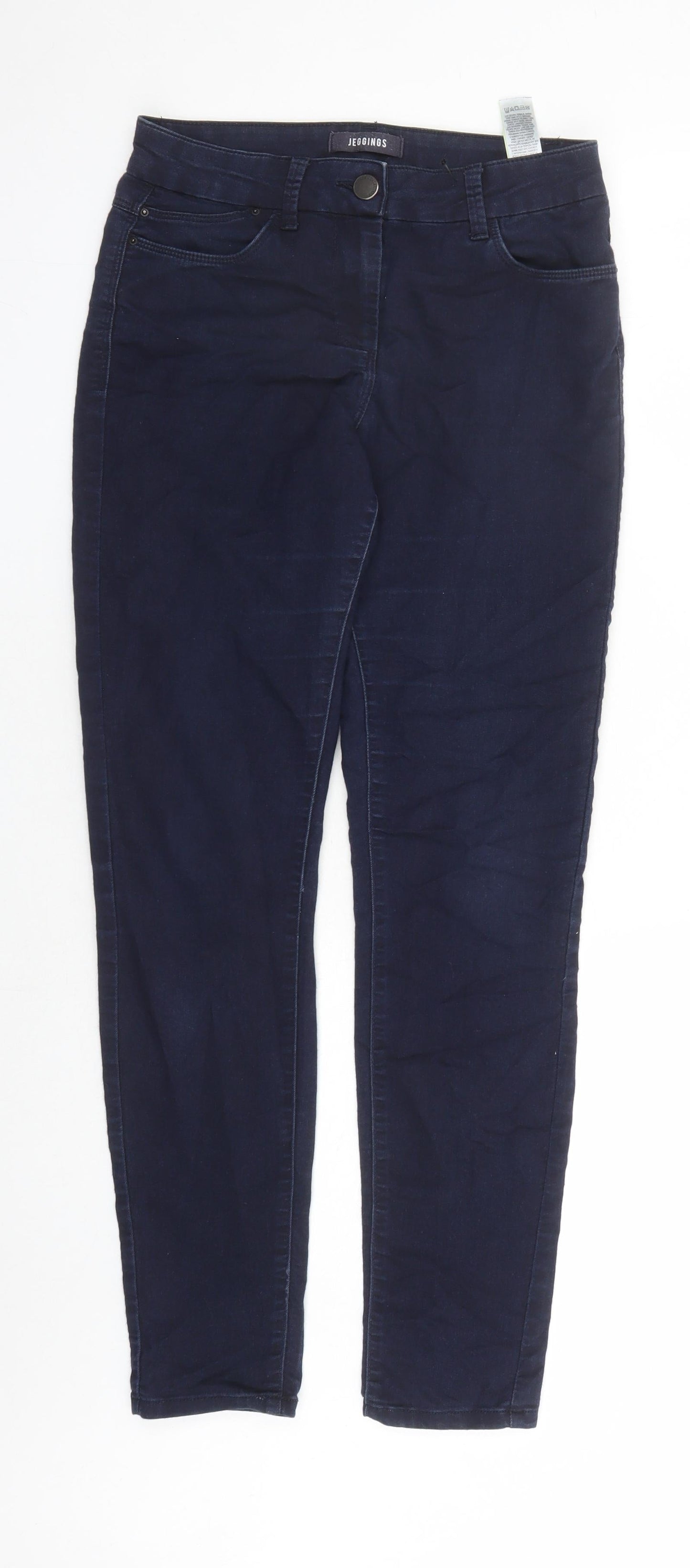 Womens UK Size 8 Marks and Spencer Regular Fit Jegging Blue Jeans