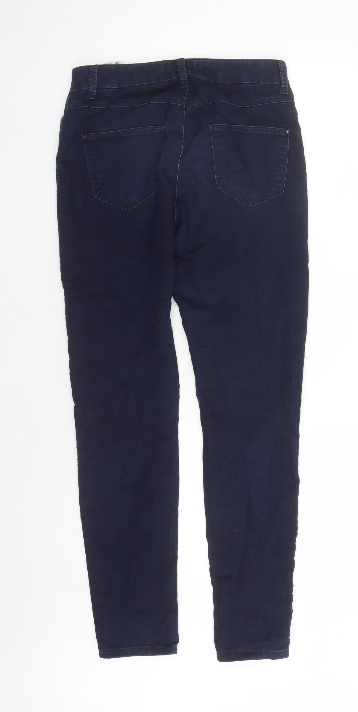 Womens UK Size 8 Marks and Spencer Regular Fit Jegging Blue Jeans