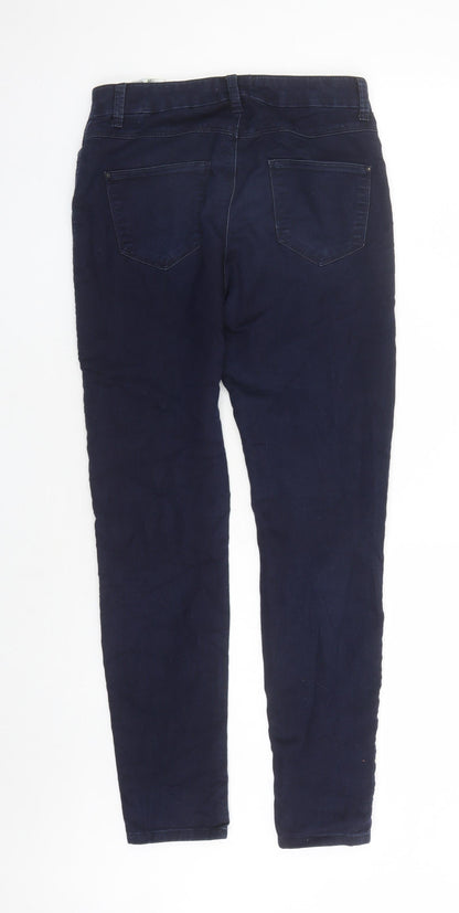Womens UK Size 8 Marks and Spencer Regular Fit Jegging Blue Jeans