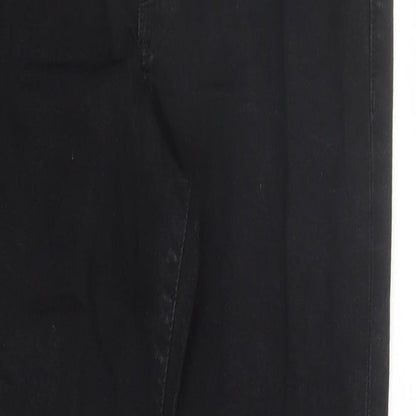 H&M Mens Black Cotton Skinny Jeans Size 30 in L30 in Regular Zip - Pockets