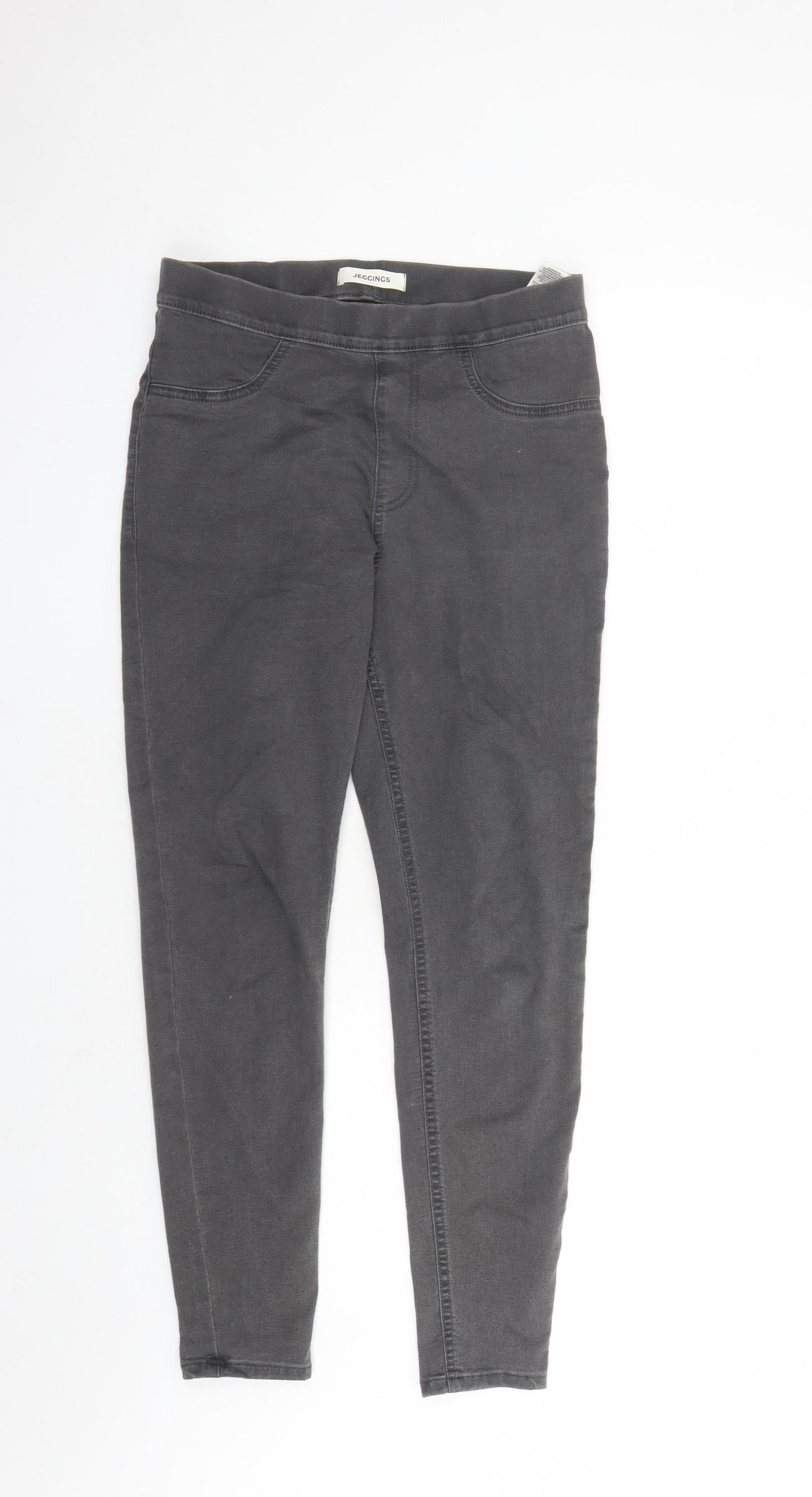 Womens UK Size 10 Marks and Spencer Regular Fit Jegging Grey Jeans