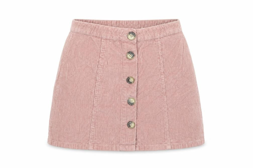 Womens UK Size 10 Denim & Co. Mini Corduroy Skirt