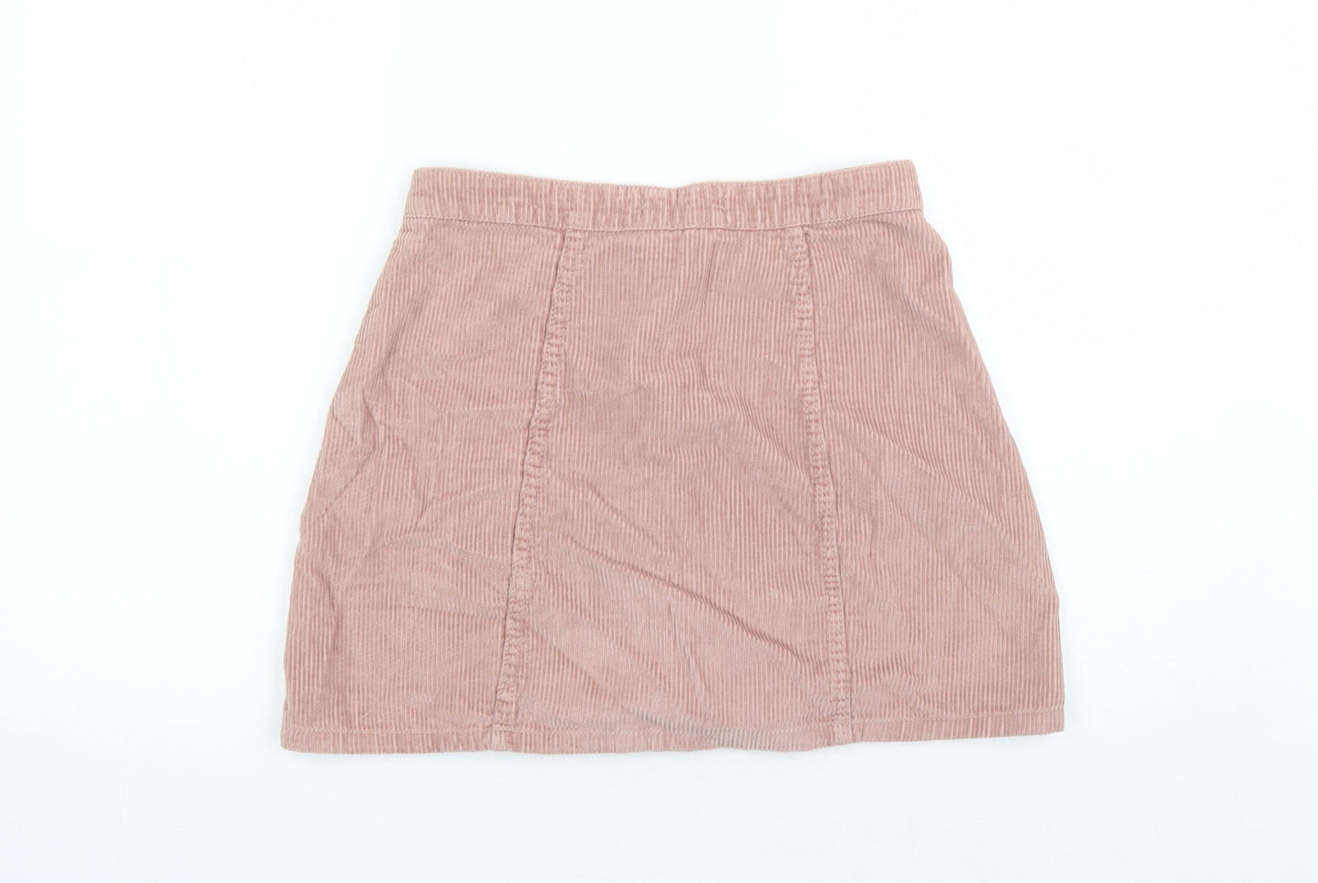 Womens UK Size 10 Denim & Co. Mini Corduroy Skirt