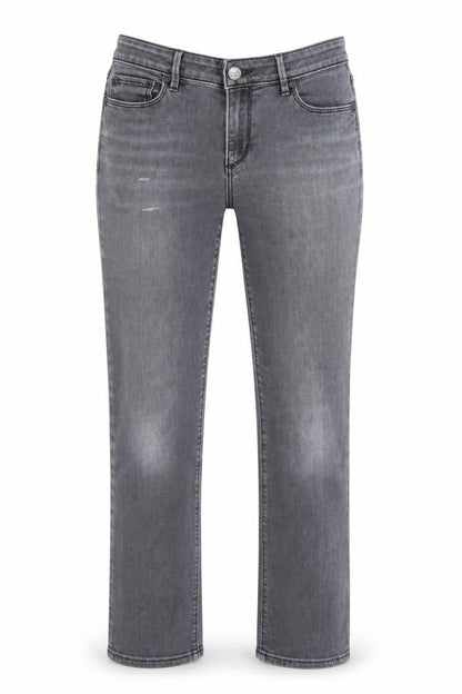 Womens UK Size 30 in LOFT Regular Fit Straight Grey Jeans
