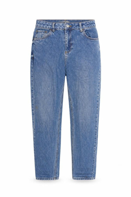 Womens UK Size 30 in Topshop Regular Fit Mom Blue Jeans