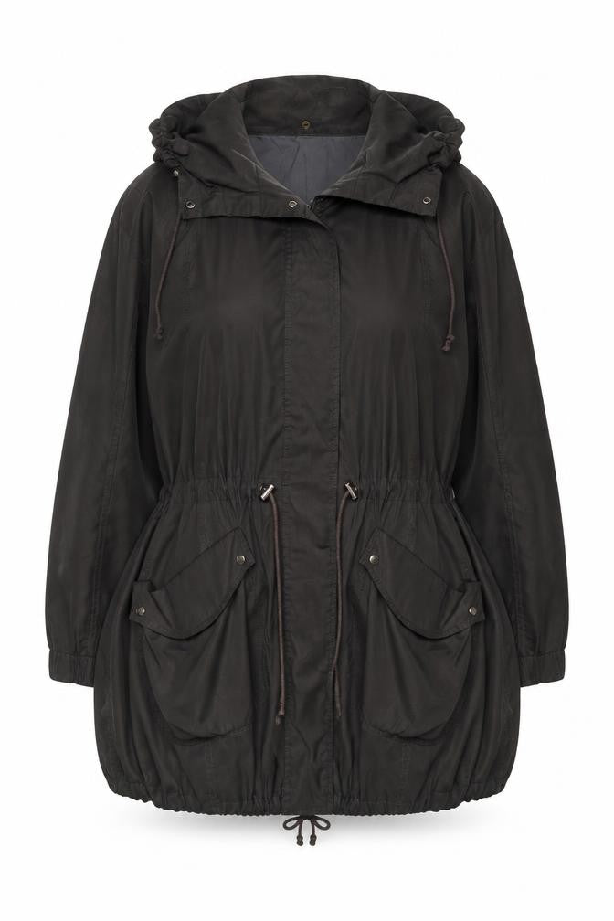 Womens UK Size 14 Limited Collection Brown Rain Coat