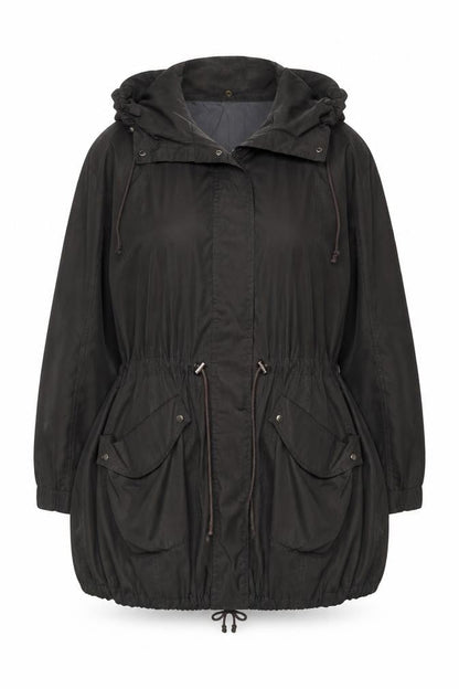 Womens UK Size 14 Limited Collection Brown Rain Coat