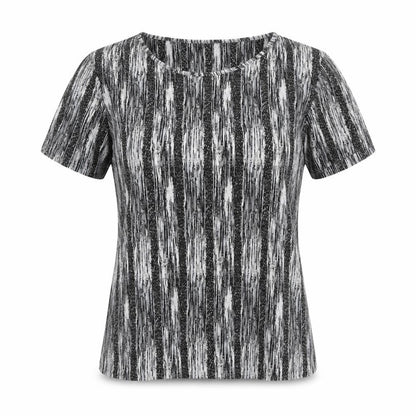Womens UK Size S Reflections Multicoloured Basic T-Shirt