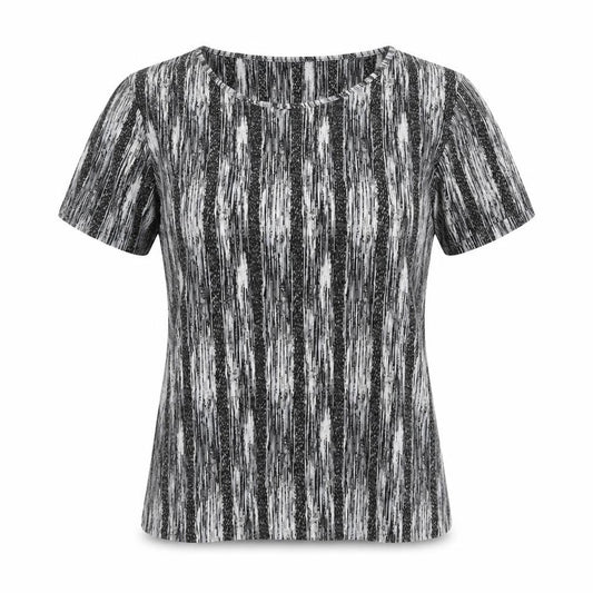 Womens UK Size S Reflections Multicoloured Basic T-Shirt