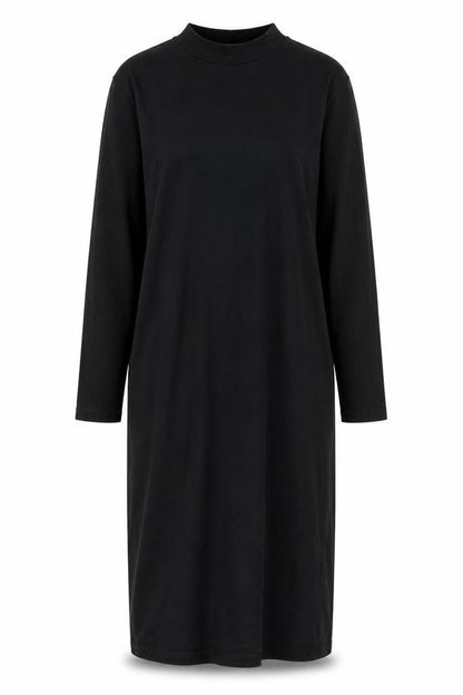 Mama-licious Womens Black Polyester Sheath Size L Round Neck Pullover