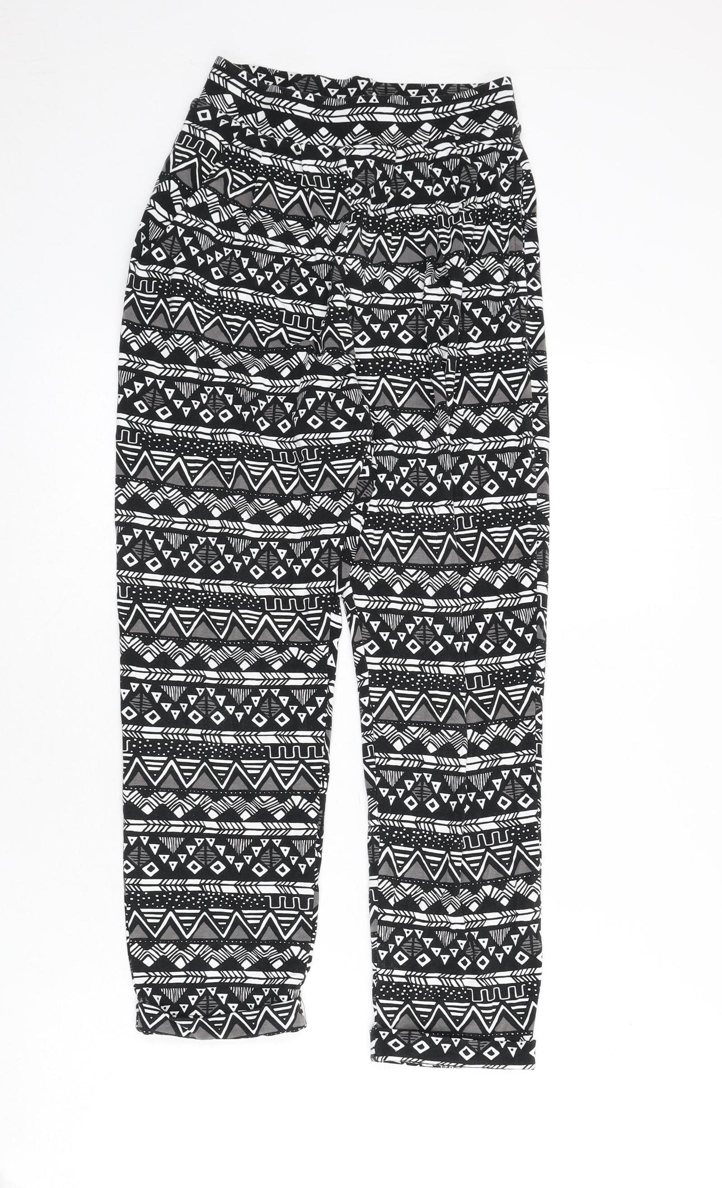 Womens UK Size 6 ASOS Regular Fit  Multicoloured Trousers