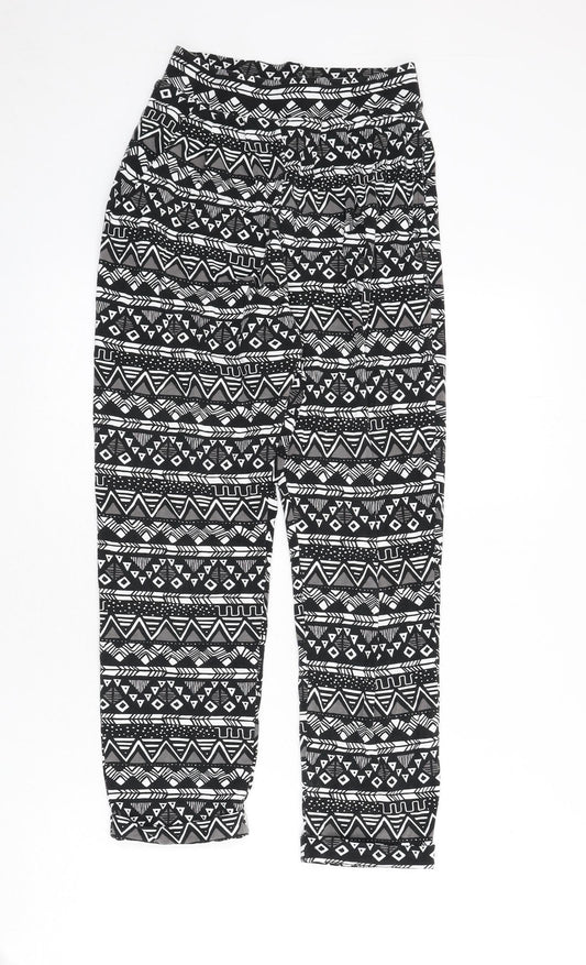 Womens UK Size 6 ASOS Regular Fit  Multicoloured Trousers