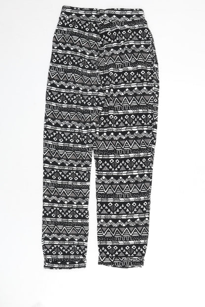 Womens UK Size 6 ASOS Regular Fit  Multicoloured Trousers