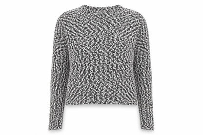 divide Womens Black Round Neck Polyester Pullover Jumper Size M - Cropped
