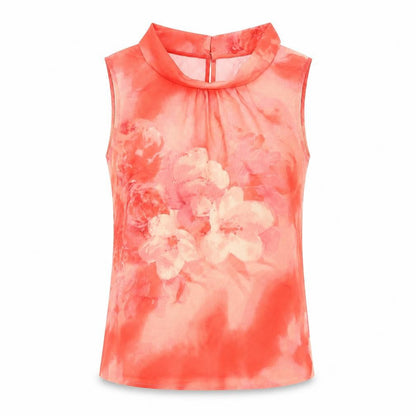 Womens UK Size 10 Debenhams Pink Basic Tank
