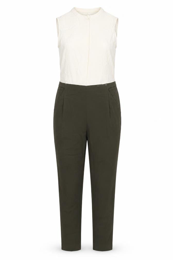 Womens UK Size S Zara Green Jumpsuit One-Piece