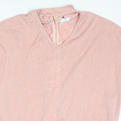 Womens UK Size M Blue Vanilla Pink Pullover Jumper