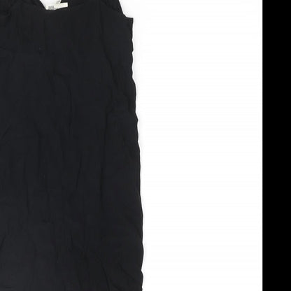 Wilfred Free Womens Black Viscose Camisole Blouse Size 2XS V-Neck