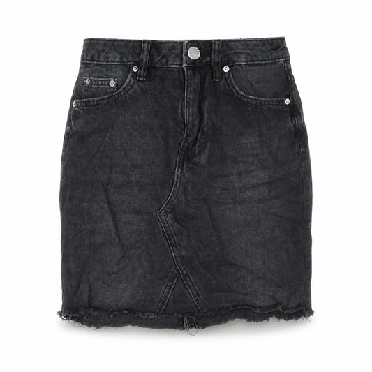 Womens UK Size 4 H&M Mini Denim Skirt