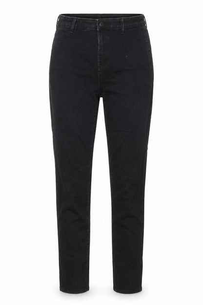 Womens UK Size 10 Denim & Co. Regular Fit Skinny Black Jeans