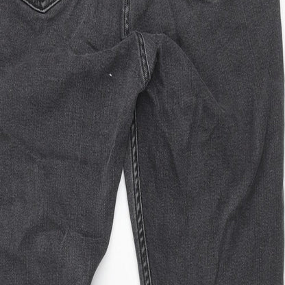 & Other Stories Womens Grey Cotton Skinny Jeans Size 26 in L26 in Regular Zip