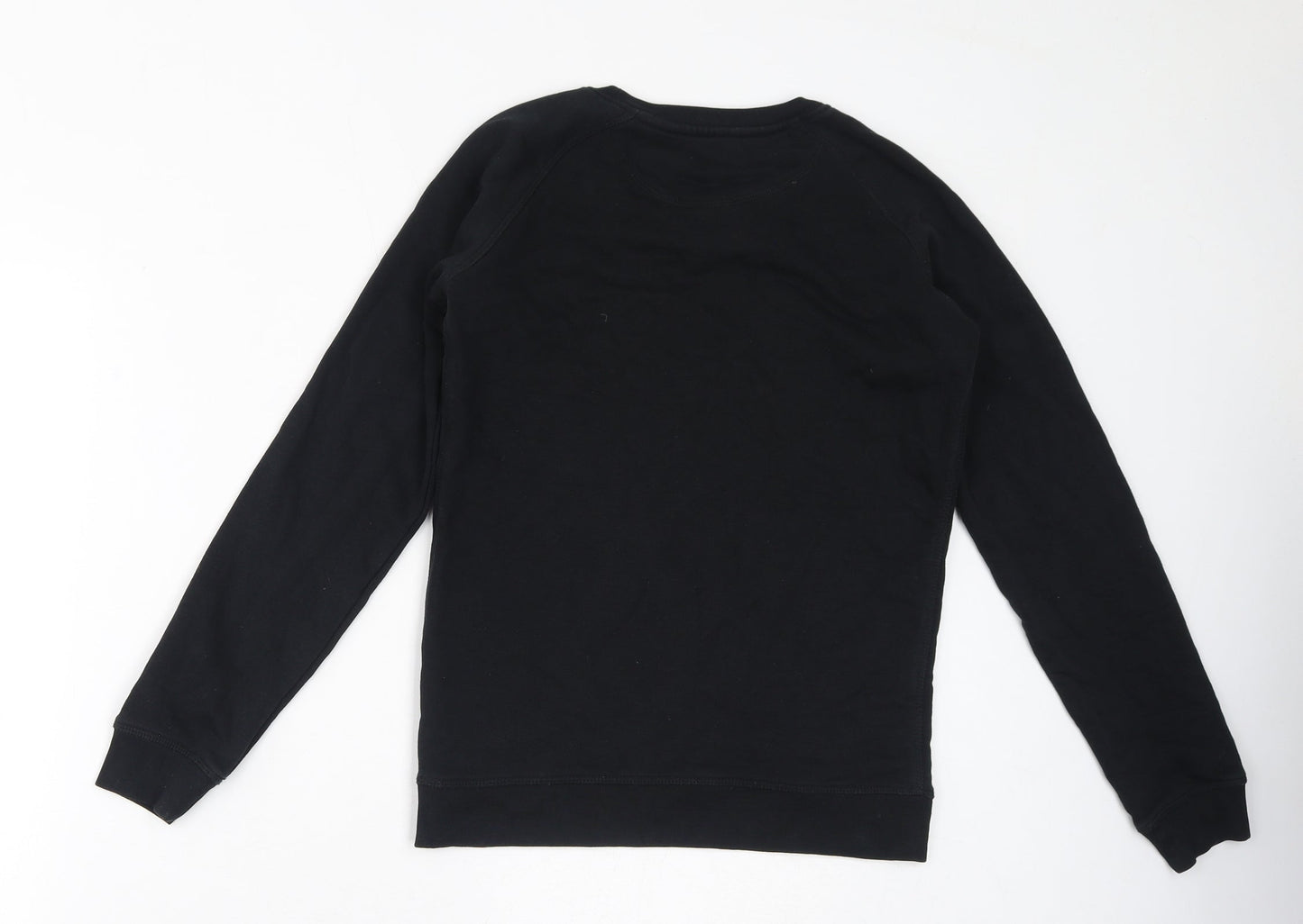 Black Forest Apparel Womens Black Cotton Pullover Sweatshirt Size XS Pullover - Christmas Tree