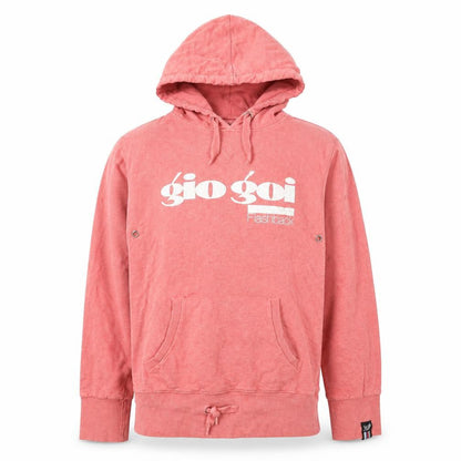 Gio-Goi Womens Pink Cotton Pullover Hoodie Size S Pullover - Logo, 83, Butterfly