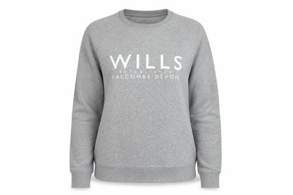 Womens UK Size XS Jack Wills Grey Pullover Sweatshirt