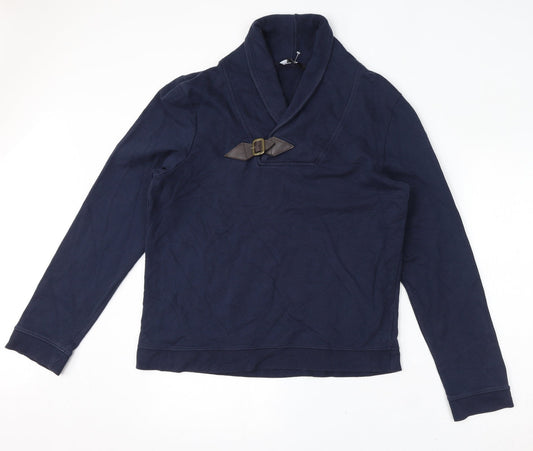 Mens UK Size L ASOS Blue Pullover Sweatshirt