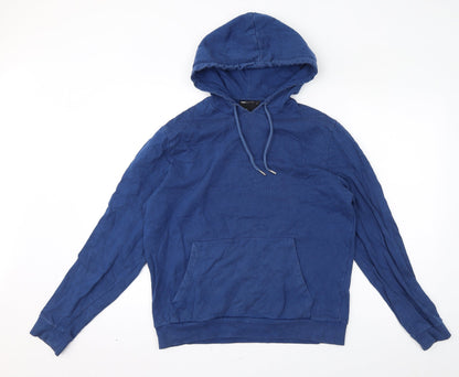 Womens UK Size M ASOS Blue Pullover Hoodie