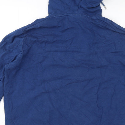 Womens UK Size M ASOS Blue Pullover Hoodie
