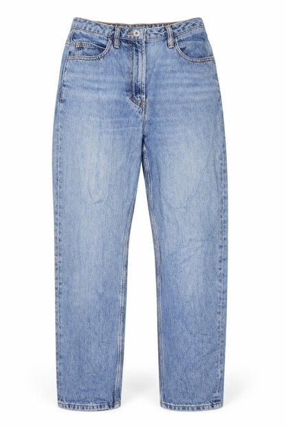Collusion Womens Blue Cotton Mom Jeans Size 28 in L32 in Regular Zip