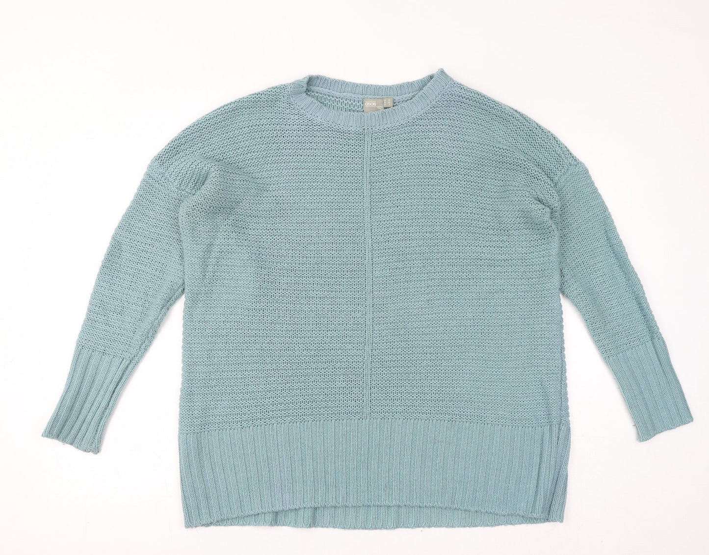 Womens UK Size 10 ASOS Blue Pullover Jumper