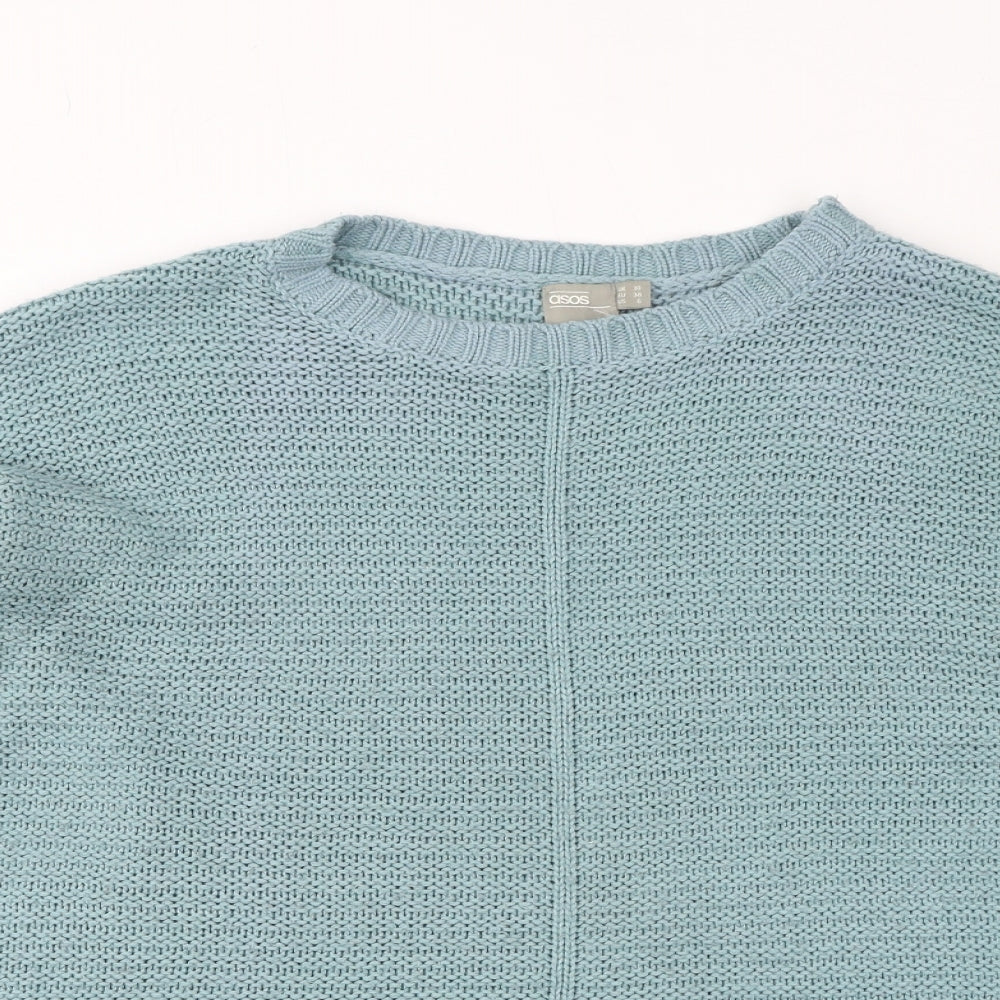 Womens UK Size 10 ASOS Blue Pullover Jumper