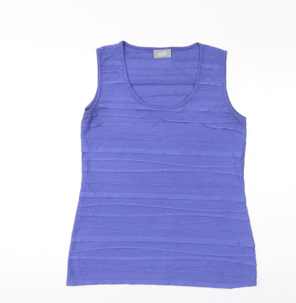 Womens UK Size 12 Wallis Purple Basic Tank