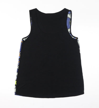 Womens UK Size 12 River Island Blue Basic Tank