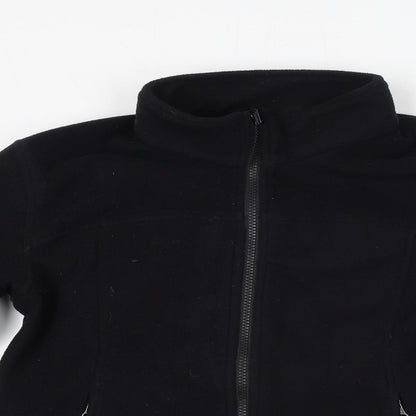 DECATHLON Womens Black Jacket Size S Zip