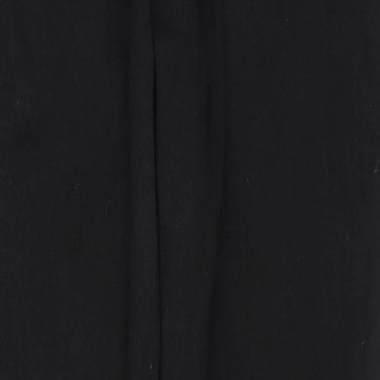 Hollister Womens Black Cotton Skinny Jeans Size 31 in L29 in Regular Zip