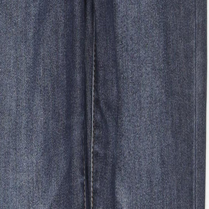 Womens UK Size XS Pieces Regular Fit Skinny Blue Jeans