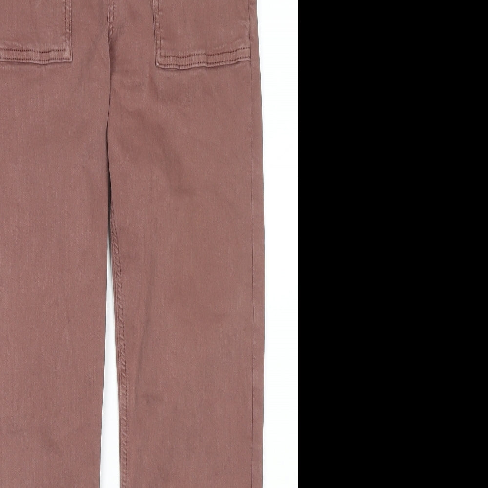 Womens UK Size 25 in Mavi Jeans Regular Fit Straight Brown Jeans